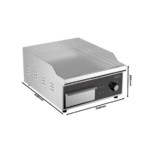 Combisteel Elektro Grillplatte Gerillt – Bild 4