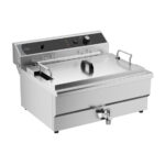 Combisteel Elektro Tischfriteuse 25L - mit Abflussventil