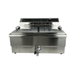 Combisteel Elektro Tischfriteuse 25L - mit Abflussventil – Bild 4