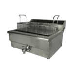 Combisteel Elektro Tischfriteuse 25L - mit Abflussventil – Bild 6