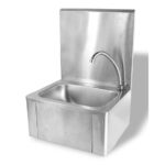 Combisteel Knie Bedientes Handwaschbecken – Breite 400 – Art.-Nr.: 7531.0005