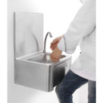 Combisteel Knie Bedientes Handwaschbecken – Breite 400 – Art.-Nr.: 7531.0005 – Bild 2