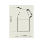 Combisteel Kaffee-Thermoskanne 2.0L – Bild 2
