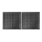 Combisteel Rotierendes Waffeleisen 4St Brüssel Waffel – Bild 3