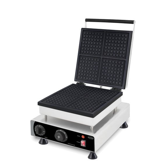 7540_0085_1.jpg Combisteel Waffeleisen 4St Quadratische Waffeln – Bild 1