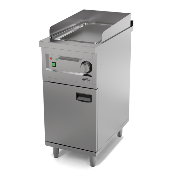 7545_0015_render_1.jpg Combisteel Entry 700 El. Grillplatte Chrom – Breite 400 – Bild 1