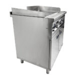 Combisteel Entry 700 El. Grillplatte Chrom – Breite 800 – Bild 4