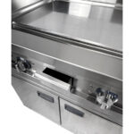 Combisteel Entry 700 El. Grillplatte Chrom – Breite 800 – Bild 6