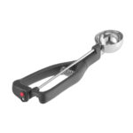 Stöckel Eiscremeportionierer für Linkshänder 1/40, Schwarz, ⌀45x(H)mm – Bild 2