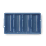 Hendi Besteck-Set mit Tablett, Blau, 525x300x(H)95mm, Rechteckig – Bild 5