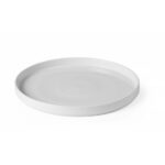Hendi Teller Oslo, mit hohem Rand, Oslo, Weiß, ⌀280x(H)28mm
