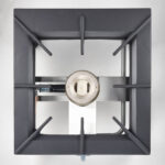 Stalgast Edelstahl Gas-Hockerkocher Top Power mit einem Brenner, 11kW, G30, 567x607x394 mm – Bild 6