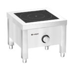 Induktions-Hockerkocher, 400x400x380 mm, 5 kW, 400V