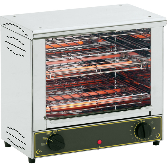 777102V01_MAIN_PRODUCT_PHOTO_hevUBVjqvt6c.jpg ROLLER GRILL Salamander, zwei Ebenen, 300 Toasts/h, – Bild 1