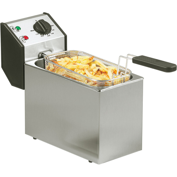 777320V01_MAIN_PRODUCT_PHOTO_lvm17dXKyM4s.jpg ROLLER GRILL Fritteuse, 5 Liter – Bild 1