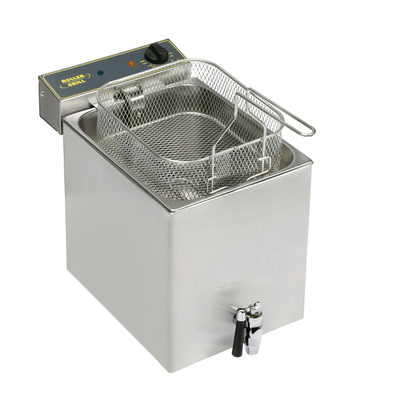 777333V01_MAIN_PRODUCT_PHOTO_yaB7kbue2kGd.jpg ROLLER GRILL Fritteuse mit Ablasshahn, 12 Liter – Bild 1