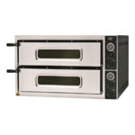 GGF Pizzaofen mit zwei Kammern, 9,6 kW, 950x840x540 mm (BxTxH)