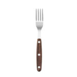 Hendi Steakgabel – 6 Stück, Profi Line, Braun, 6 Stk., (L)200mm