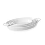 Hendi Ofenform mit Ohrengriffen, oval, 0,19L, 200x107x(H)30mm – Bild 2