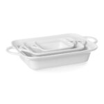 Hendi Ofenform mit Ohrengriffen, rechteckig, 0,11L, 160x101x(H)45mm – Bild 2