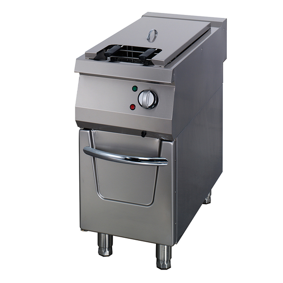 7856n14090802.jpg Maxima Gastro Premium Fritteuse - 1 x 22 l - Einzeleinheit - 90 cm Tief - mit Ablasshahn - Elektrisch – Bild 1