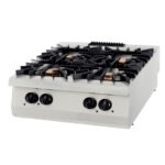 Maxima Gastro Premium Kochfeld - 4 Brenner - Doppeleinheit - 90 cm Tief - Gas