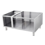 Maxima Gastro Premium Arbeitsschrank - Dreifache Einheit - 90 cm Tief - Offen