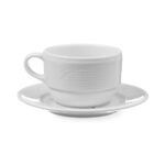 Hendi Untertasse für Kaffee- und Cappuccino-Tasse, ⌀150mm – Bild 2