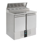 Combisteel Compact Line Saladette 2 Türen 5X1/6Gn Behälter – Bild 2