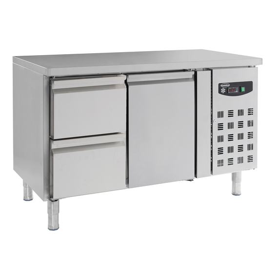 7950_0200-9536.jpg Combisteel Standard Line 700 Kühltisch 1 Tür Und 2 Schubladen – Bild 1