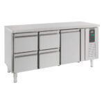Combisteel Standard Line 700 Kühltisch 1 Tür Und 4 Schubladen