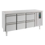 Combisteel Standard Line 700 Kühltisch 6 Schubladen
