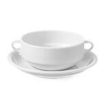 Hendi Untertasse für Suppenschale, Weiß, ⌀170mm – Bild 2