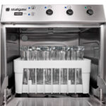 Stalgast Gläserspülmaschine AQUA A3 mit Klarspülmitteldosierpumpe, Korbgröße 350x350 mm – Bild 3