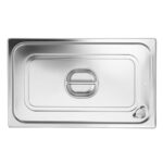 Hendi Gastronorm-Deckel mit Silikonrand, Profi Line, GN 1/1, 530x325mm – Bild 2