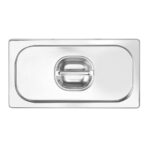 Hendi Gastronorm-Deckel mit Silikonrand, Profi Line, GN 1/3, 325x176mm – Bild 2
