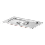 Hendi Gastronorm-Deckel mit Silikonrand, Profi Line, GN 1/4, 265x162mm