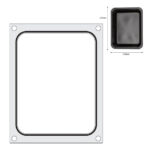 Hendi Matrize für Versiegelungsmaschine, ein Behälter (227x178 mm) – Bild 3