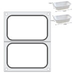 Hendi Matrize für Versiegelungsmaschine, zwei Behälter (178x113 mm) – Bild 3