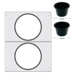 Hendi Matrize für Versiegelungsmaschine, zwei runde Behälter (ø115 mm) – Bild 3