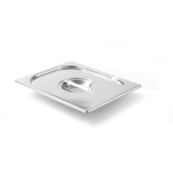 806937.jpg Hendi Gastronorm-Deckel mit Löffelaussparung, Kitchen Line, GN 1/2, 265x325mm – Bild 1