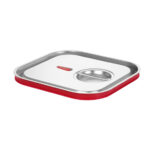 Hendi Gastronorm-Deckel mit Silikonrand, Kitchen Line, GN 2/3, 354x325mm