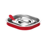 Hendi Gastronorm-Deckel mit Silikonrand, Kitchen Line, GN 1/6, 156x142mm – Bild 3