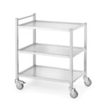 Hendi Servierwagen, geschweißt, Profi Line, 800x500x(H)850mm – Bild 2