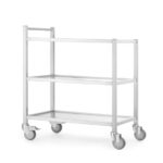 Hendi Servierwagen, geschweißt, Profi Line, 800x500x(H)850mm – Bild 3