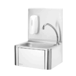 Hendi Handwaschbecken mit Kniebedienung, 400x330x(H)560mm – Bild 4