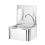 Hendi Handwaschbecken mit Kniebedienung, 400x330x(H)560mm – Bild 5