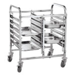 Hendi Transportwagen doppelt - 12xGN1/1, 810x610x(H)960mm