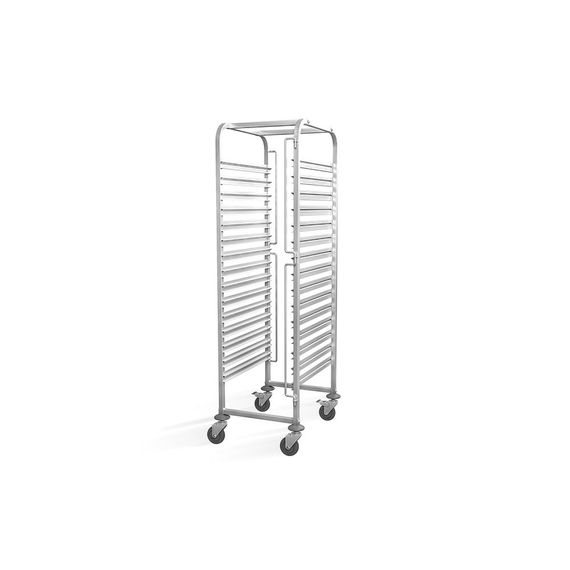 810651_2025_.jpg Hendi Abräumwagen - 15 x 600x400mm, Profi Line, 515x680x(H)1710mm – Bild 1