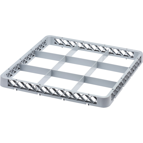810910V02_MAIN_PRODUCT_PHOTO_ohCbWv96gtVk.jpg Stalgast Aufsatzrand für Spülkorb 500x500 mm, 9 Fächer – Bild 1